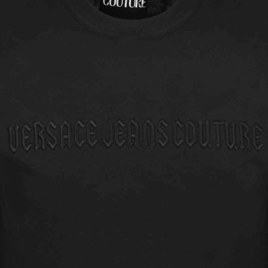 Versace Jeans Couture Logo T Shirt Black | Mainline Menswear